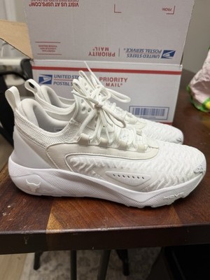 Under Armour Men's Project Rock 7 Training Shoes White, Size 8.5