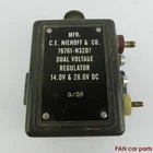 Niehoff Voltage Regulator 14.0V & 28.0V DC, 76761-N3207, NSN 6110015068086