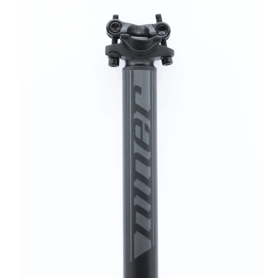 Tija de sillín de aleación Niner - 30,9 x 400 mm, negra Foto 4 de 4