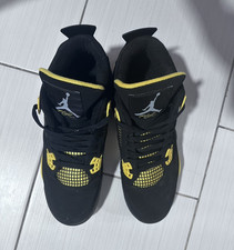 Jordan Air Jordan 4 Men s Black/Yellow Mid To...