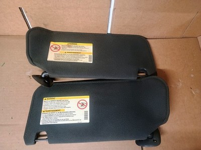 1995-2005 Chevy S10 Blazer GMC Sonoma Jimmy CHARCOAL Sun Visor Driver Passenger
