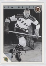1991-92 Ultimate Original Six Leo Reise #28 2l0