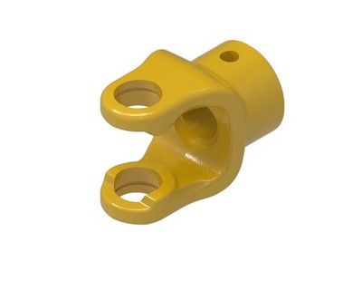 Weasler 1-3/8'' (34.9 MM) Round Bore w/ 1/2'' Shear Pin Hole Implement Yoke