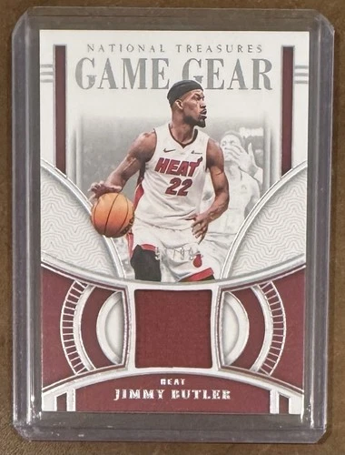 2023-24 National Treasures JIMMY BUTLER game worn patch /99 Game Gear