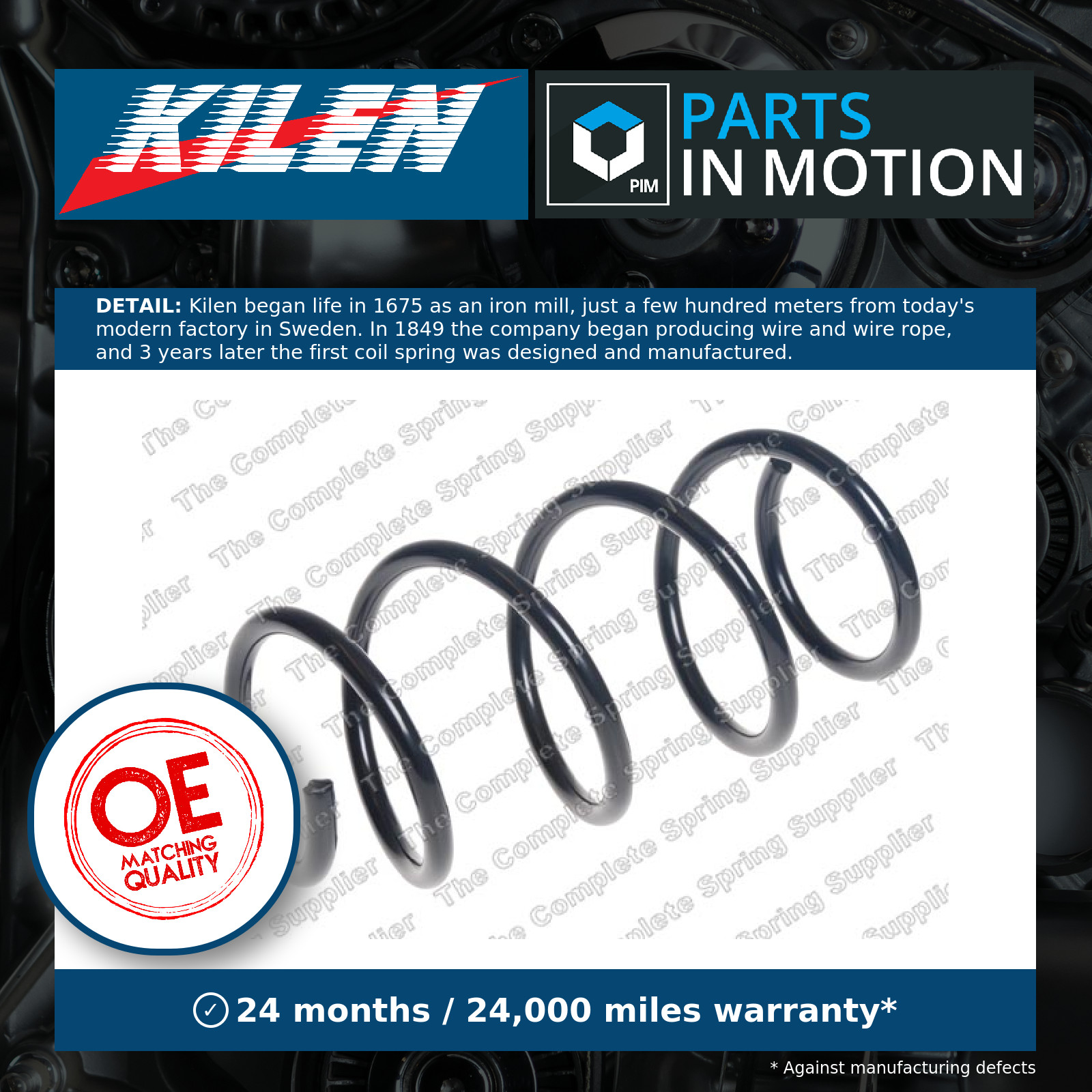 ✅Fits LESJOFORS LS4085732 Coil spring LS4085732 Coil spring front L/ ⭐UK Seller⭐ - Image 12