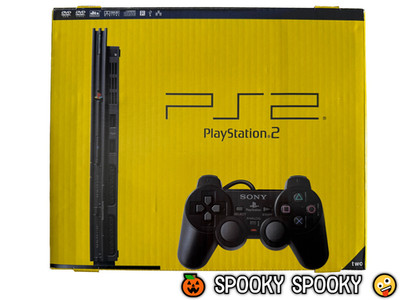 Sony PS2 Slim SCPH-70003 - UK PAL sehr guter Zustand CIB - Quittung - Matching Serial - 8MB