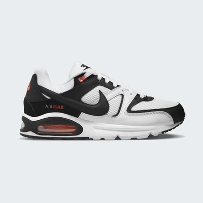 Nike Air Max Command Herren Sportschuhe in Weiß und Schwarz UK 10,5
