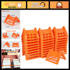 30 Pack Plastic Corner Edge Protectors for Flatbed Trucks, 4" Ratchet Strap Co