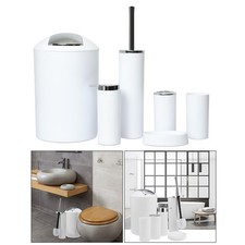 Image of 6 Piece BatHRoom AccESSories, BatHRoom AccESSory Kit to Keep