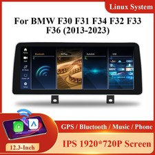 12.3 Zoll Linux Apple CarPlay Autoradio GPS F�r BMW 3/4 Series F30 F31 F34 NBT