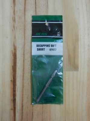 RCBS Reloading;  Decapping Unit;  Short;  09622