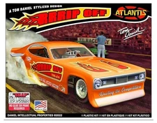 Atlantis Models 1/32 Tom Daniels Funny Car Ripp-Off Plastic Model ATLAMCM8277