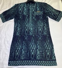 Maison d'Afritude Men's Blue Navy The NDOP Print Dashiki