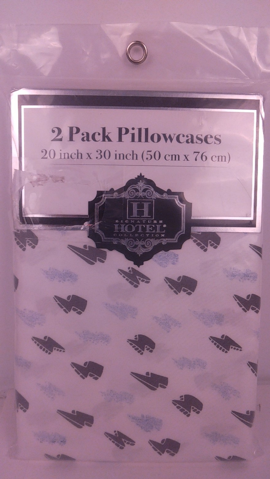 Signature Hotel Collection 2 Pack 20x30 Microfiber Printed P