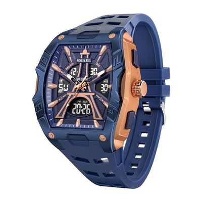 SMAEL Men's Display Watches Sports Outdoor Waterproof Luminous Multi Function...