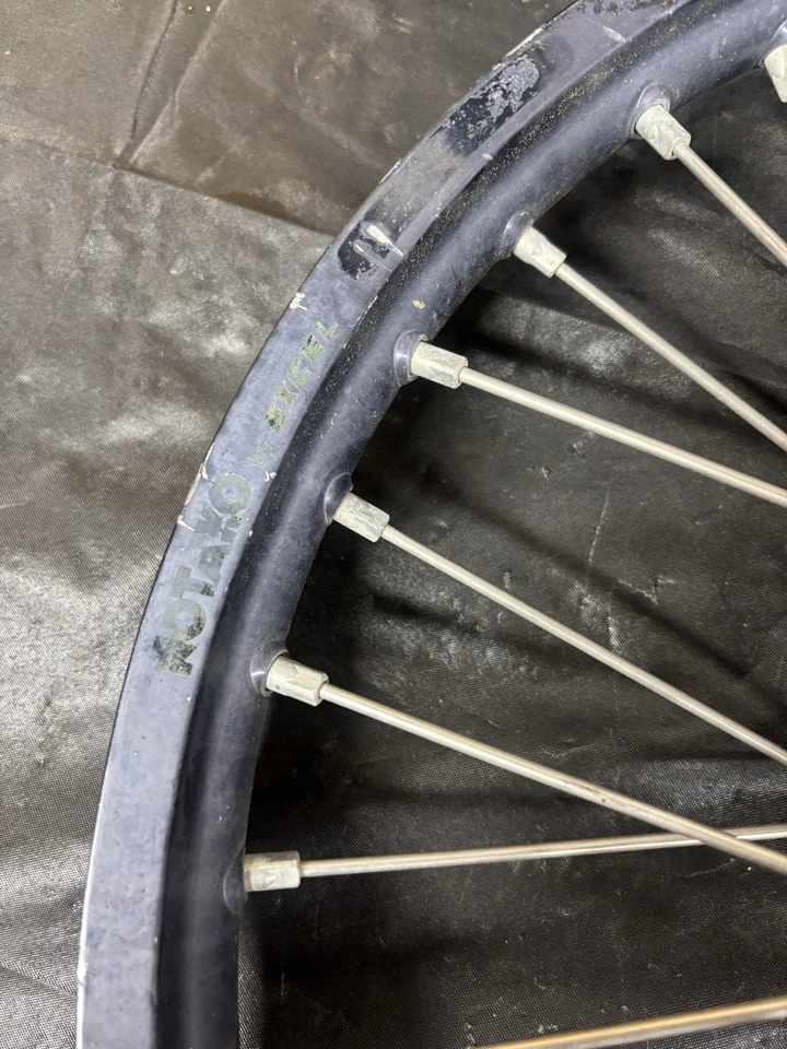 Cubo aro 21” roda dianteira Kawasaki KX250F KX450F 2006-2018 2007 FABRICANTE DE EQUIPAMENTO ORIGINAL 2006-2018 - Imagem 3 de 4