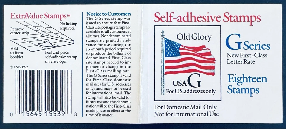 SoCo Stamps US Scott #2286 & #3268c G & H Series Booklets MNH - Image 4 of 4