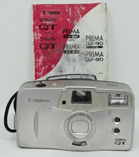 Canon Snappy QT 35mm Point Shoot Film Camera Tested w Manual