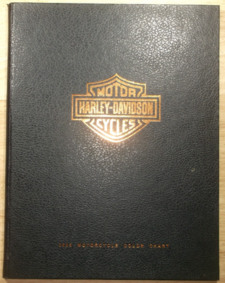 2005 HARLEY DAVIDSON MOTOR-CYCLES COLOR CHART BOOK GUIDE CATALOG