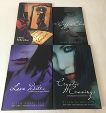Lot of 4 Vampire Kisses Series Books by Ellen Schreiber - YA Teen Supernatural