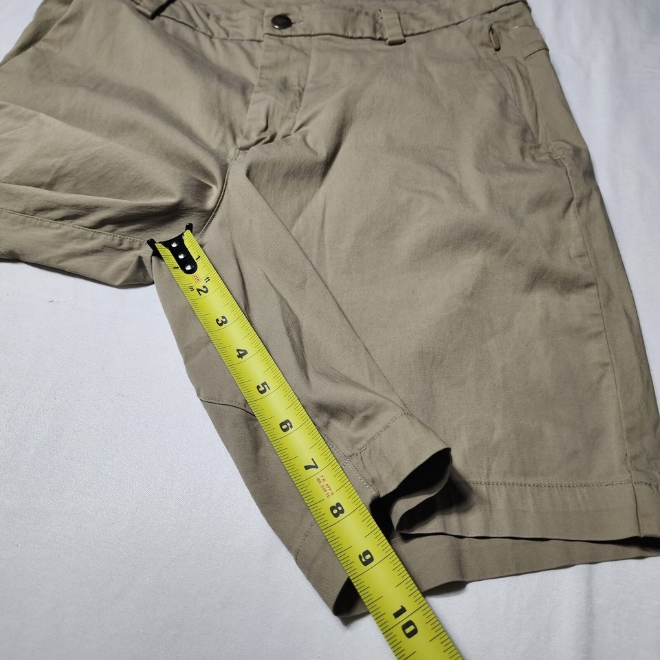 Lululemon Men's Commission Short Slim Khaki Tan 9" Inseam M7AAAS Size