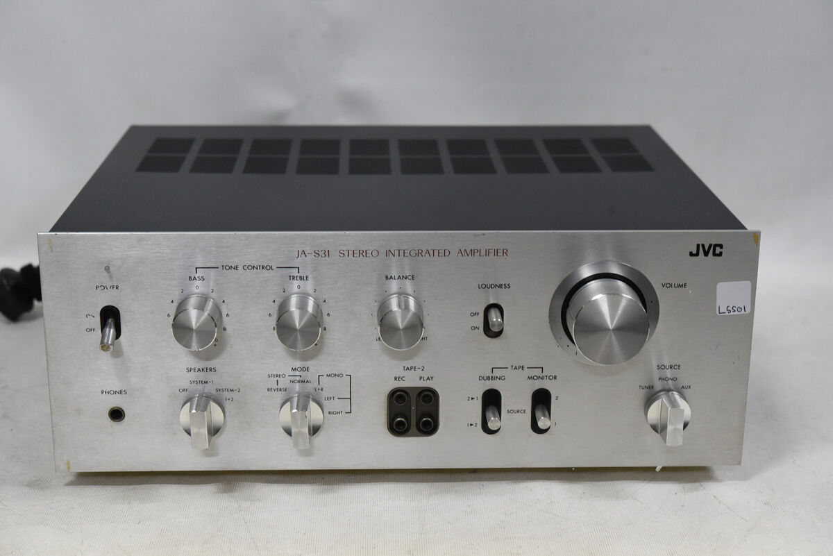 JVC JA-S31 Stereo Integrated Amplifier - Vintage Japan JVC JA-S31 Stereo Integrated Amplifier - Vintage Japan