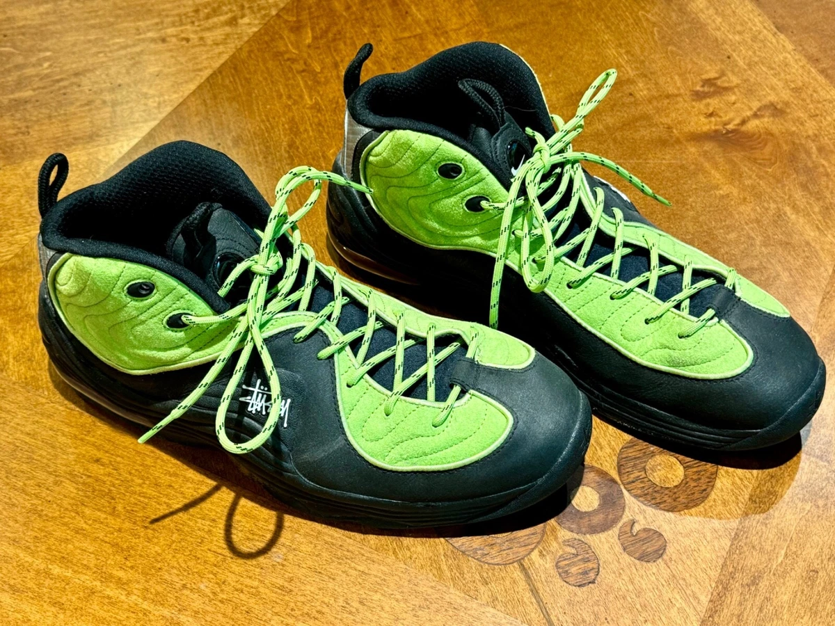 Size 13 - Nike Stussy x Air Penny 2 Vivid Green | eBay