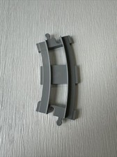 Lego Duplo Train Tracks - Replacement Part / Piece -  1 Track LIGHT GRAY Curved