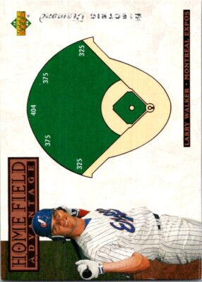 1994 Upper Deck #274 Larry Walker Electric Diamond