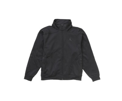 In-Hand Supreme Jordan Tricot Track Jacket Black Size: XXL