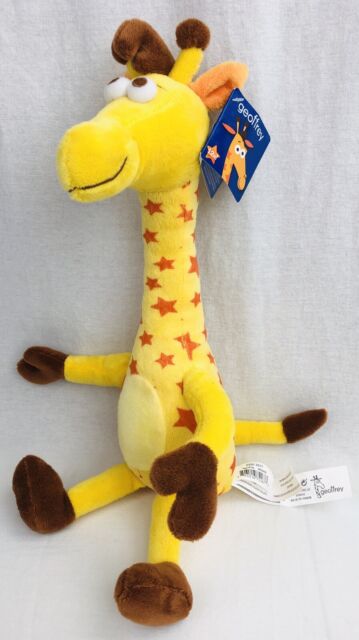 Toys R Us Iconic Mascot GEOFFREY Giraffe Stuffed Animal Plush 17" NEW W
