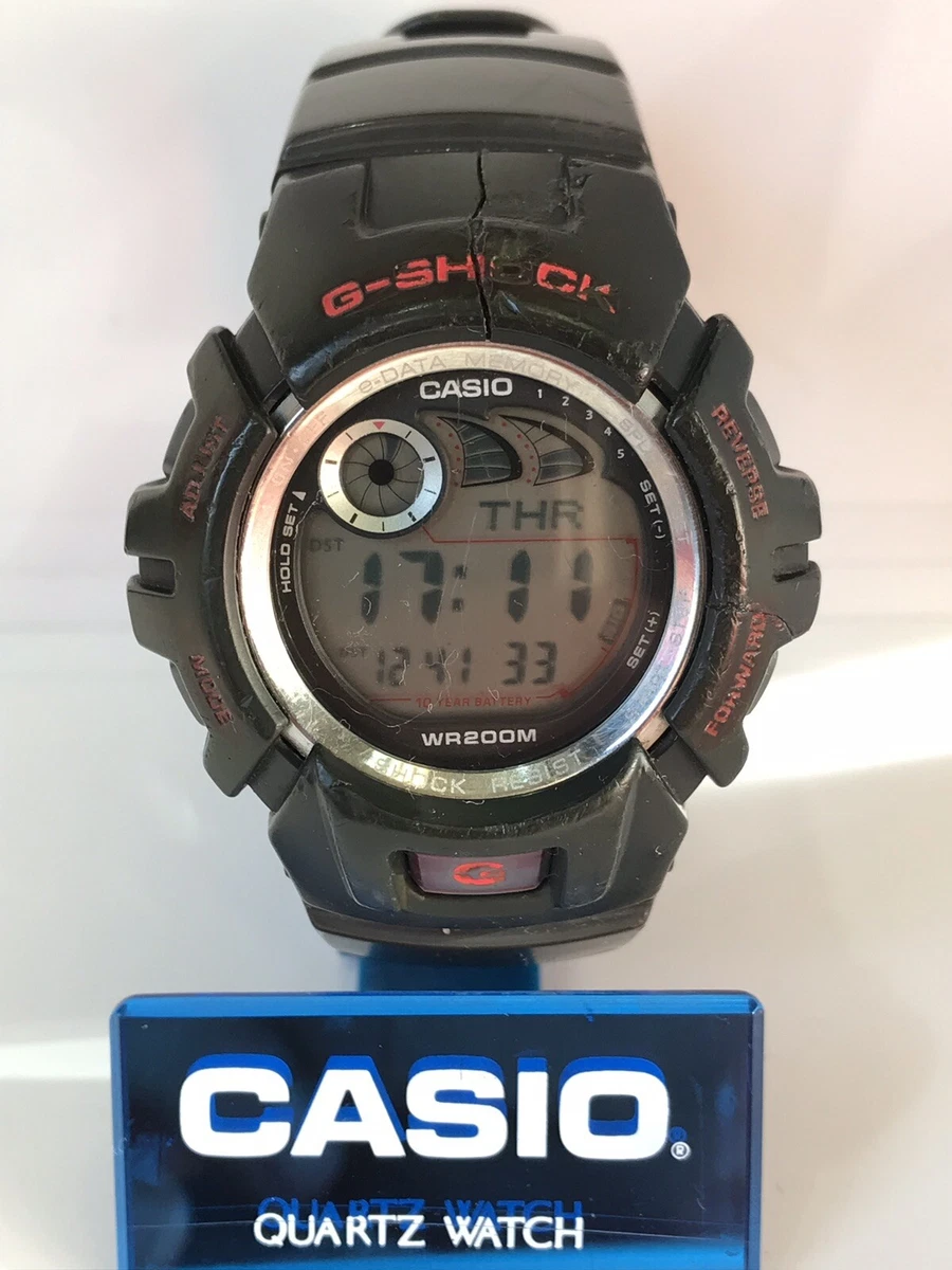 Casio G-Shock Vintage G-2900 Watch Module 2548 Illuminator Man’s E-Data Memory