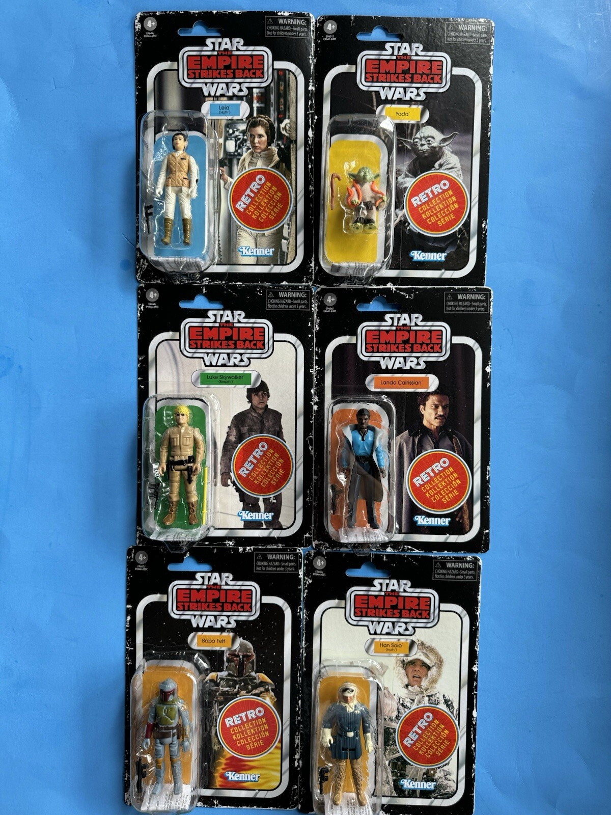 Star Wars Retro Collection: Empire Strikes Back - Wave 2 Kenner Hasbro Set of 6!