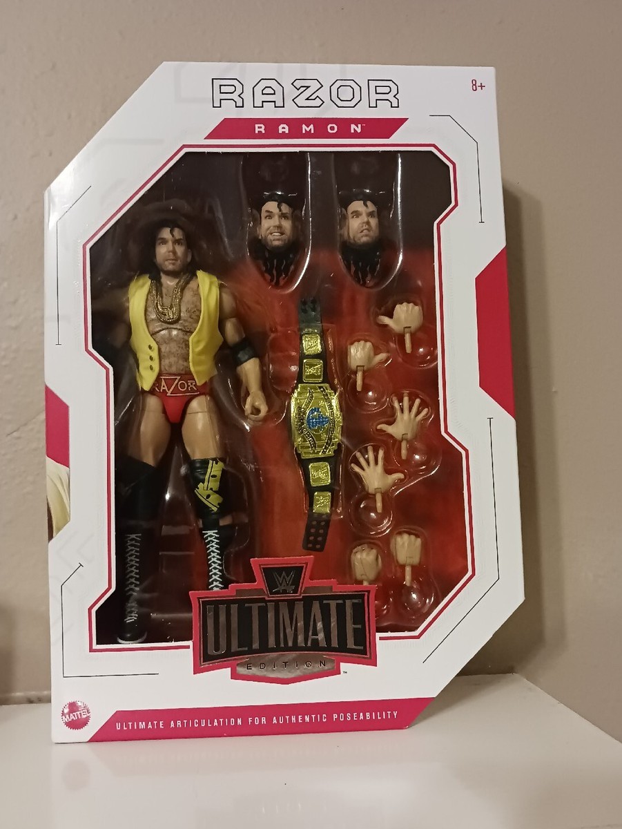 WWE Mattel Ultimate Edition Razor Ramon, Scott Hall, WWF