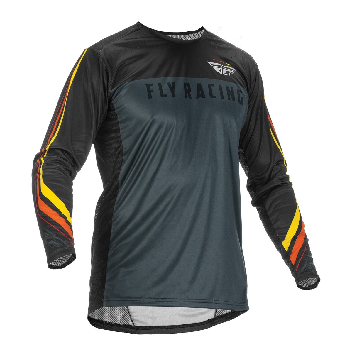 Fly Racing 2022 Evolution DST Jersey | Adult Motocross/Off-Road Jersey With Stretch Panels & Mesh - View #8