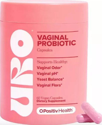 (PACK OF 2) URO O Positiv Vaginal Probiotics for Women pH Balance with Prebiotic - Picture 3 of 5