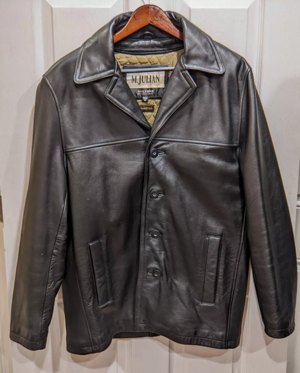 Mens wilsons leather Jacket www.jeunehaiti.com