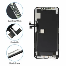 Soft OLED Display LCD Screen+Touch Digitizer Assembly Part for iPhone 11 Pro Max