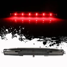 Fits 2002-2012 Chevrolet Avalanche Chrome LED Third 3rd Brake Light Smoke Lens