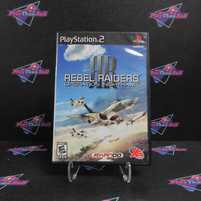 Rebel Raiders Operation Nighthawk PS2 PlayStation 2 Complete  - 1 Year Warrant..