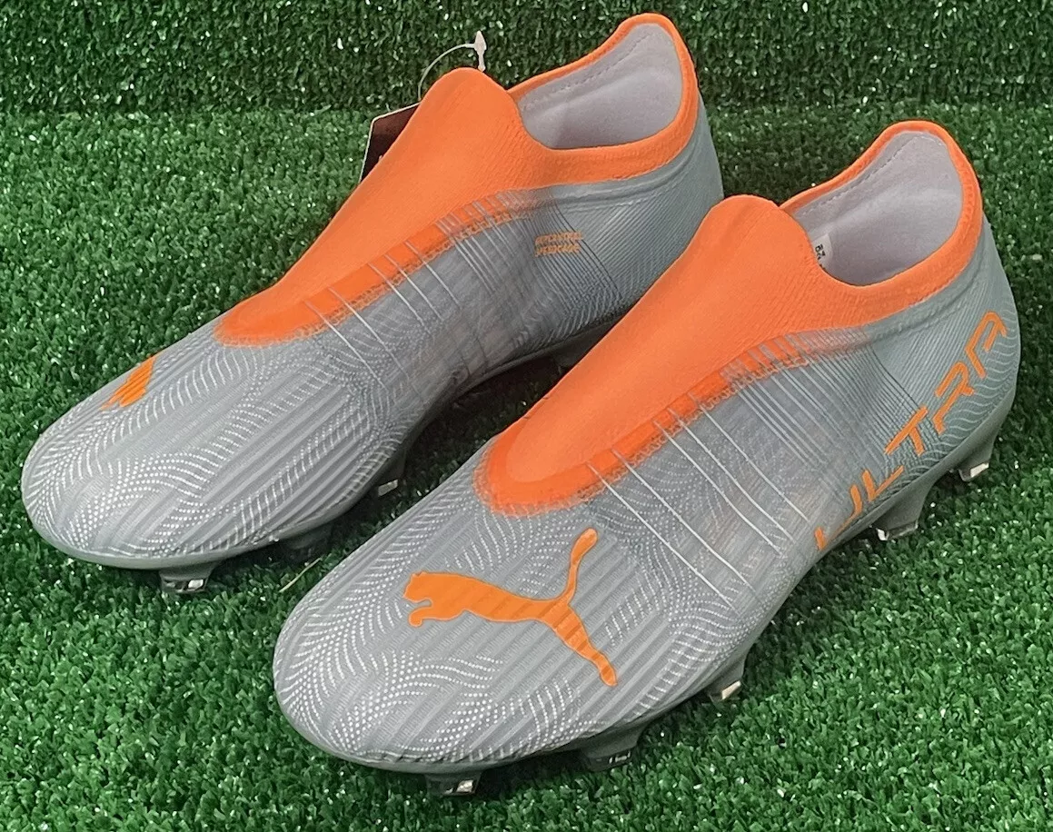 New Puma 106738 01 Ultra 3.4 FG AG JR Youth Laceles Soccer Cleats