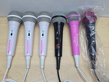 6 Disney Princess Pink Frozen Monster High Hello Kitty Karaoke Microphone 1/4 E