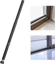 Sliding Door Lock Security Bar,16.5-51" Window Security Bars,Heavy Duty Sliding