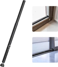 Sliding Door Lock Security Bar,16.5-51" Window Security Bars,Heavy Duty Sliding