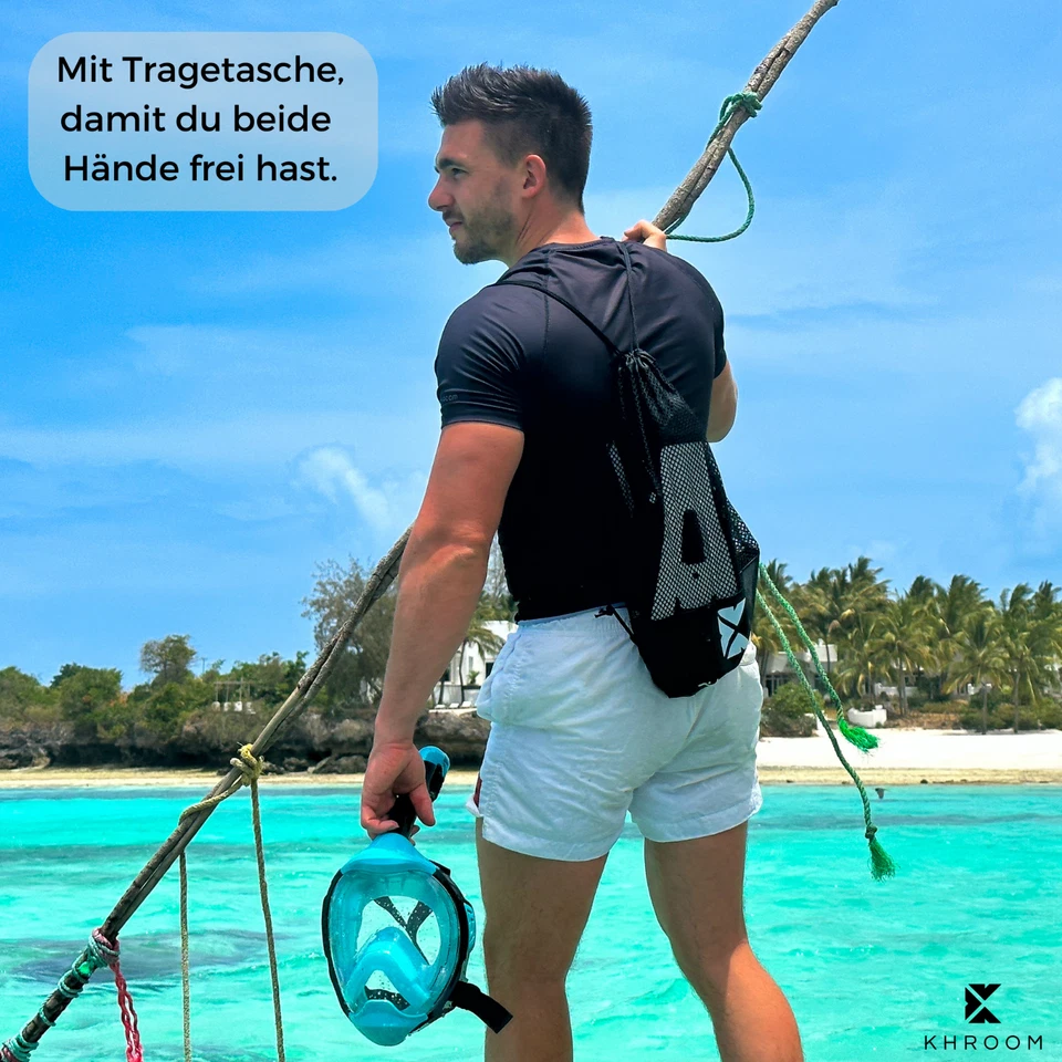 Flossen kurz Gr.32-47 verstellbar Erwachsen / Kinder Schnorchelflossen Khroom - Bild 4 von 4