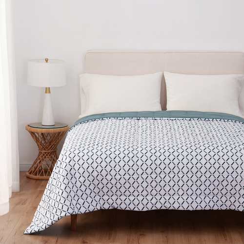 New Berkshire Life Reversible down Alternative Blanket, Teal eBay