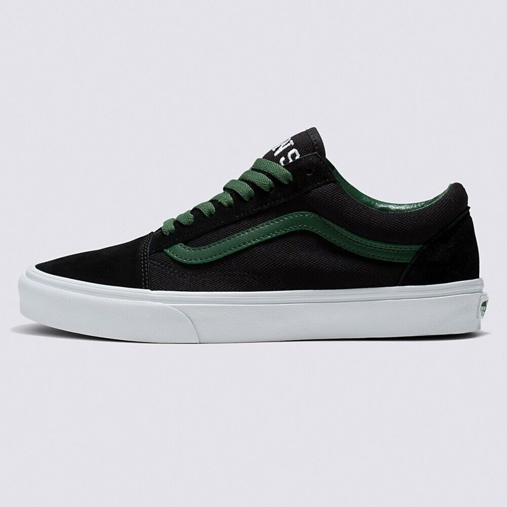 New Vans Old Skool Vans Club Stone/Green Sneakers Low-Top New Vans Old Skool Vans Club Stone/Green Sneakers Low-Top