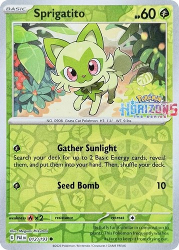 Sprigatito 012/190 pokemon cards Japanese NM | eBay