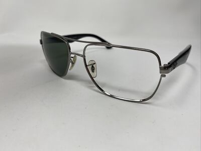 RAY BAN RB 3483 004/58 GUNMETAL BLACK 60/16 SUNGLASSES MISSSING