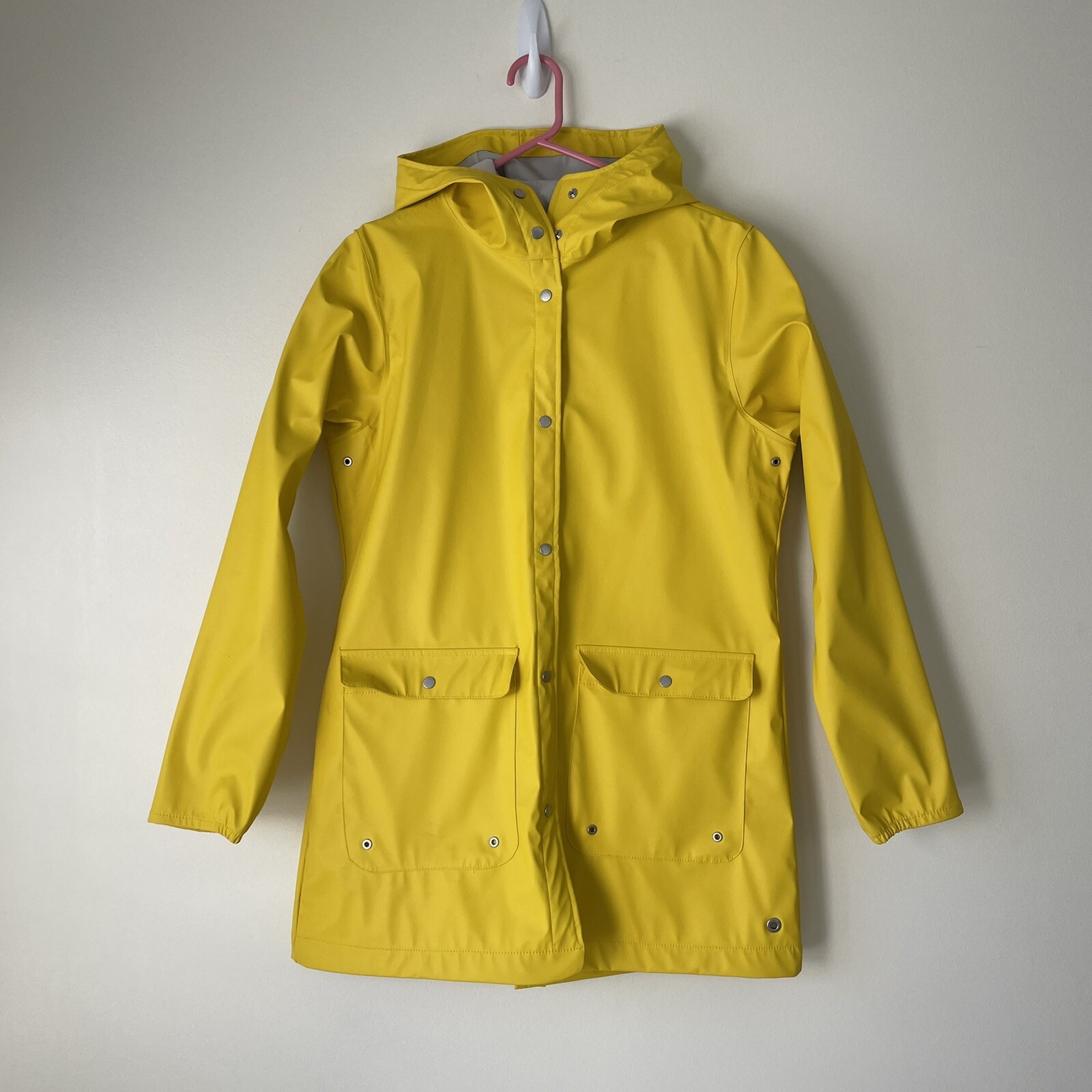 Co. Forecast Yellow Rain Coat Size 